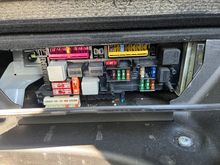 Rear fuse box