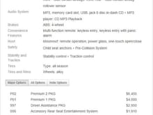 Looks like Option 264 in this spec sheet on cargurus.com...