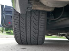 Tires installed 04/2019. Tread depth evaluated by dealer as a 7's all around. 4 Wheel alignment performed twice yearly since I owned it.