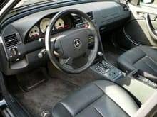 Original &quot;Sport&quot; interior with Carbon Fiber trim and AMG style Instrument Cluster!