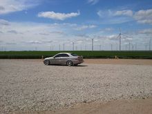 Wind turbines out in Spearville, KS