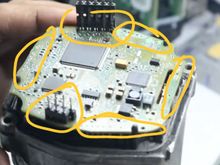 connections on the smart controller with 3 MCU's 