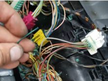 Same video from another guy in the first picture, but I uploaded this to show how my yellow connector wire also looks like this, corroded to the point that it broke off.