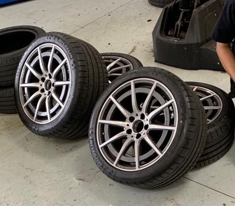 Wheels and Tires/Axles - 2019 Factory Mercedes Benz AMG C63W wheels & tires! - New - 2016 to 2019 Mercedes-Benz C63 AMG - 2016 to 2019 Mercedes-Benz C63 AMG S - Thousand Oaks, CA 91362, United States