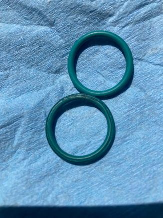 Old o-ring vs. new