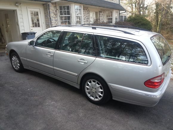 Large, lazy, arthritic owner has large, lazy, arthritic dog as justification for station wagon over smaller car/SUV.