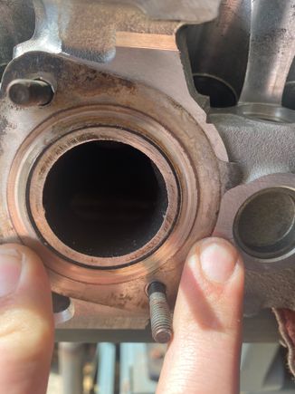 Exhaust gasket versus exhaust port before porting 