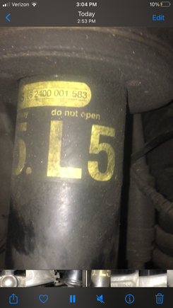 “5. L5” in yellow on strut