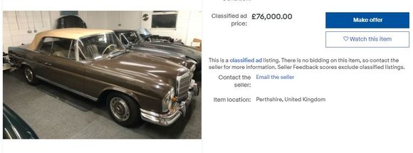 Will our beloved CLKs ever be worth this much?