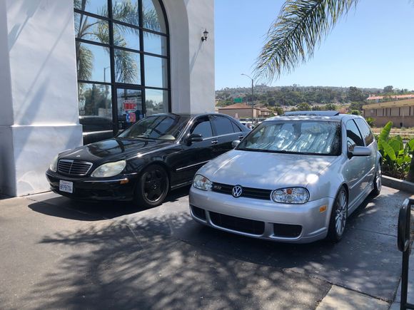 With its R32 friend