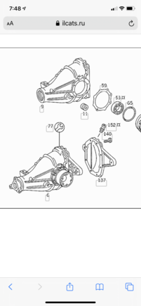 This is a E430 case, the mounts are further apart to handle the extra torque 