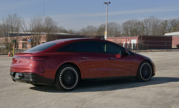 2022 EQS 53 AMG Drone Photo