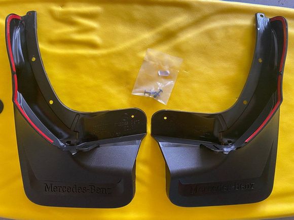 Genuine MB parts - rear flaps
