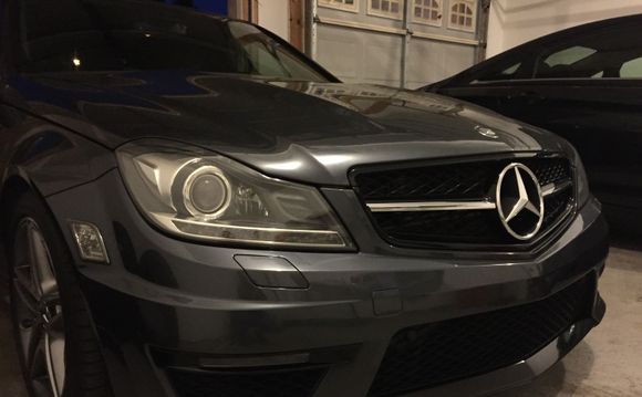 Every C63 should have came from the factory like this, far better look.