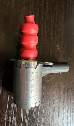 Shrink tubing applied