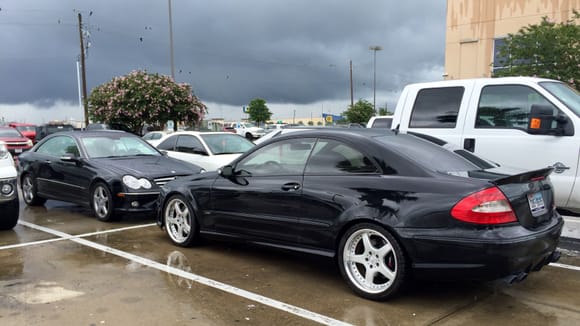 Had an opportunity to take a pic with a regular CLK head to head, you can really see the difference!