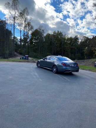 The beast! the MB i thought i had waited for a pre-owned 2019 AMG S63 again, to firm for it's weitght and north carolina roads.
