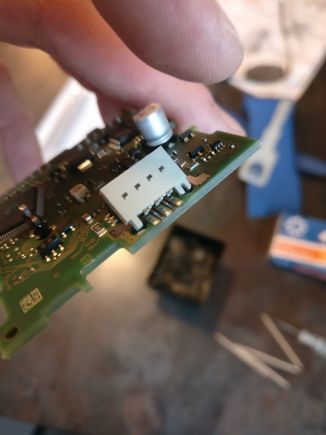 Completely broken solder joints