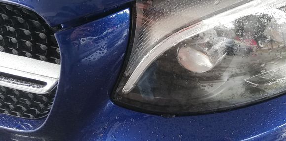 Left headlight