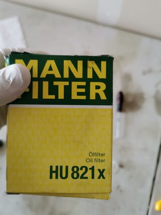 +1 for MANN filter. Really like their filter. Honestly cant can any difference compare to the OEM