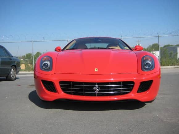 2009 Ferrari 599 GTB Front End Close Up