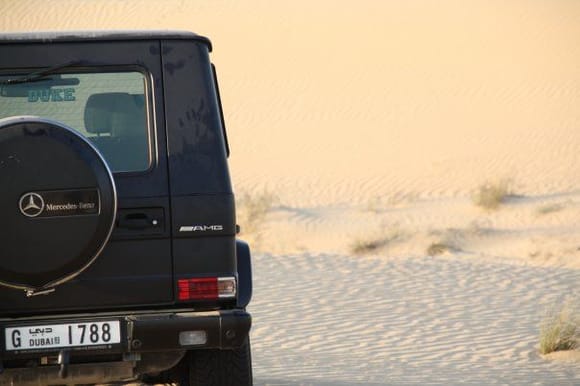 2004 G55 AMG, originally Designo Silver but later matte black.