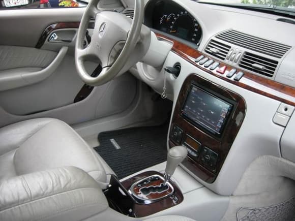 Mercedes W220 Car Cinema Navigation Kenwood DNX8220BT