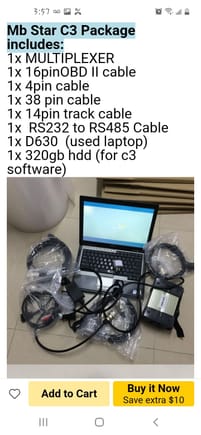 Complete package sold by DHGate. 