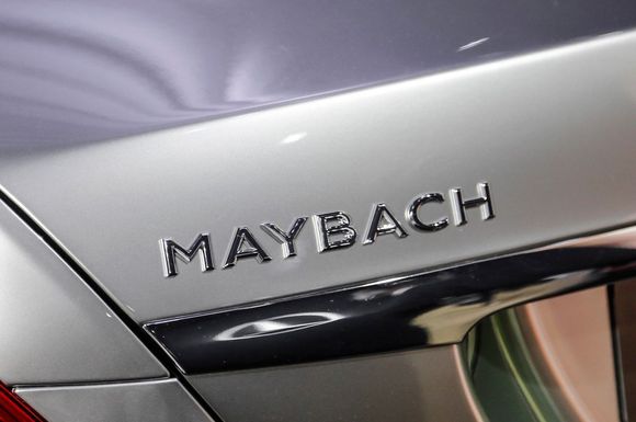 MAYBACH emblem on trunk