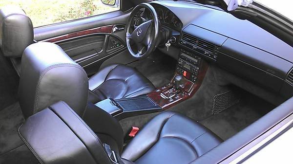 2000 Mercedes-Benz SL500 - for sale 2000 SL500 silver over black Carrboro, NC- $15,500 - Used - VIN WDBFA68FXYF195244 - 46,000 Miles - 8 cyl - 2WD - Automatic - Convertible - Silver - Carrboro, NC 27510, United States