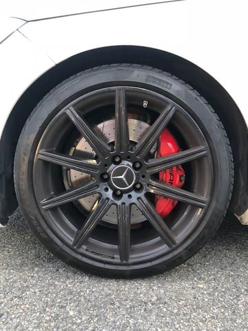 Wheels and Tires/Axles - Set of 19" AMG OEM Wheels and Pirelli P Zero Tires - Used - 2012 to 2016 Mercedes-Benz E63 AMG S - Queens, NY 11368, United States