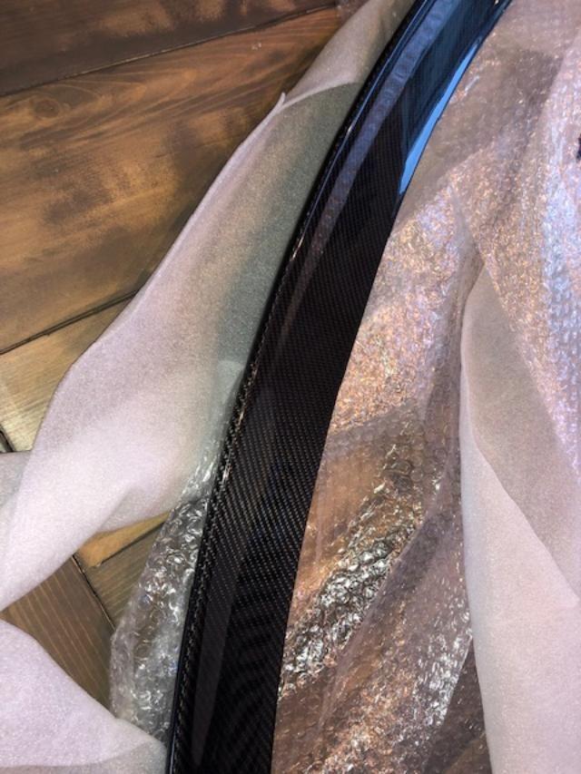 Exterior Body Parts - BNIB RW Carbon CF W205 Trunk Spoiler - New - Miami, FL 33131, United States
