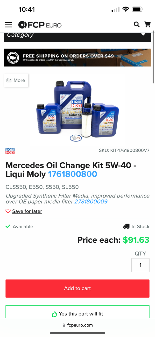 SL550 noisy lifters oil change options Forums