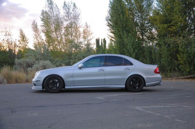 2004 Mercedes-Benz E55 AMG - 04 E55 AMG with 80k miles - Used - VIN WDBUF76J44A401428 - 80,700 Miles - 8 cyl - 2WD - Automatic - Sedan - Silver - West Jordan, UT 84081, United States