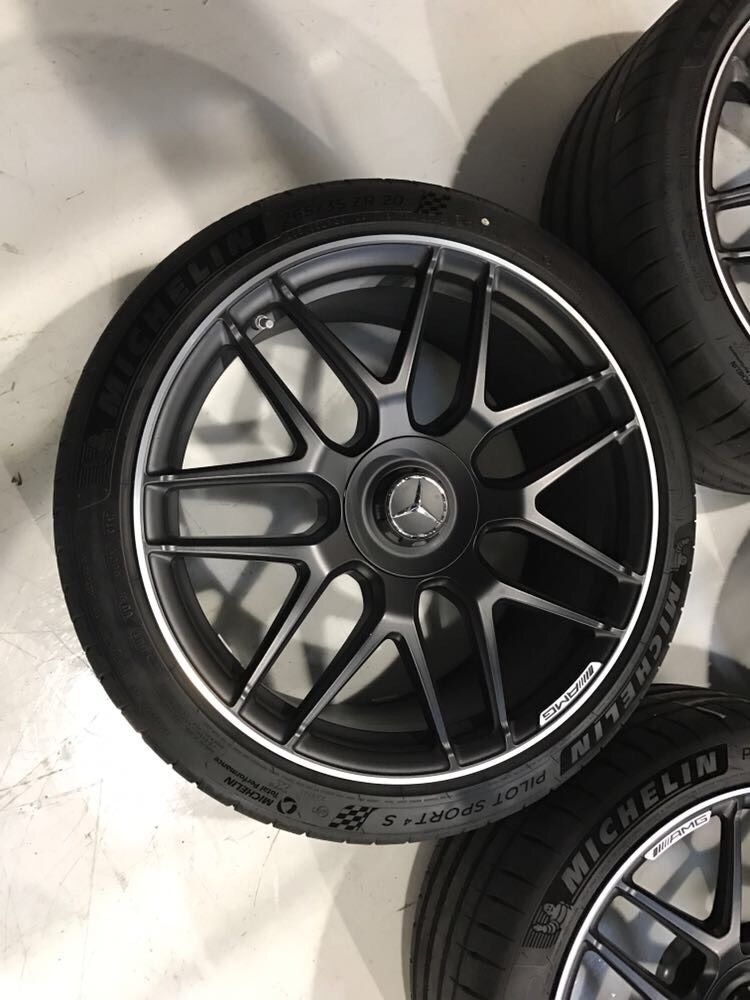 Wheels and Tires/Axles - W213 20'' AMG FORGED Cross Spoke Matte Black with tires - Used - 2018 Mercedes-Benz E63 AMG S - Miami, FL 33160, United States