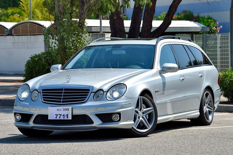 Mercedes Benz e class w211 White