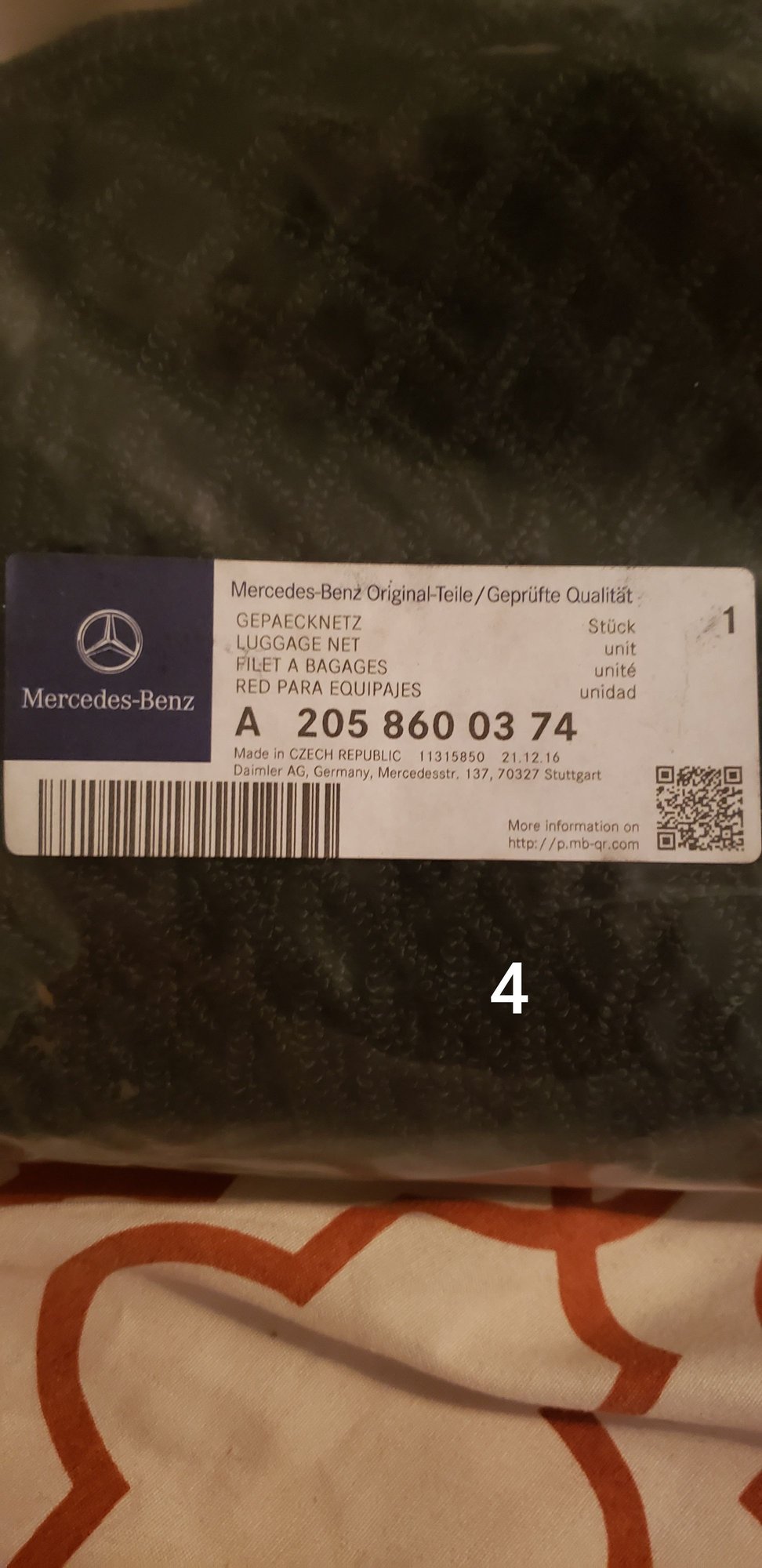 Accessories - Brand New OEM Mercedes Benz luggage nets - New - All Years Any Make All Models - Palmdale, CA 93550, United States