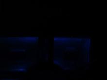 Sandy's blue LED instrument lights... (Bad Picture)