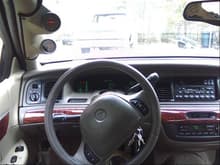 This is the interior view from the Driver seat
