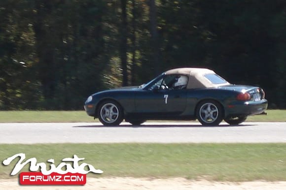 Track: Carolina Motorsports Parkway
Date: October 15-16, 2011
Car: 1999 Mazda Miata with minor bolt-ons and some lost weight.