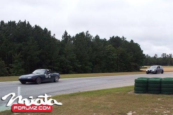 Shuiend Tracking his Mazda Miata @ CMP