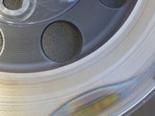 Worst of three flywheel discolorations
