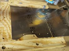 cutting end plates
