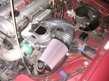 My Racing beat cold air intake kit.