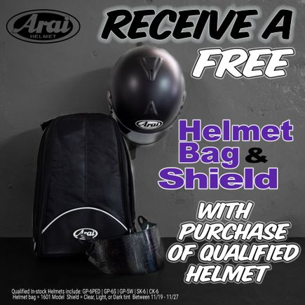 Arai Helmets Black Friday Deal