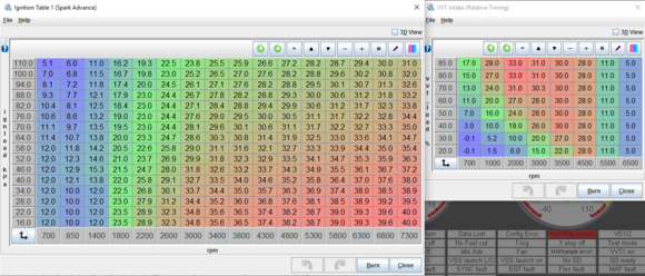 VVT table was taken from DIYautotune.com