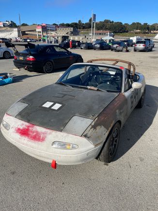 The Track Rat in all it’s glory at Laguna Seca today (90db day lol)