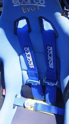 Sparco Evo 2 Drivers Seat
Sparco 4-Point Harness