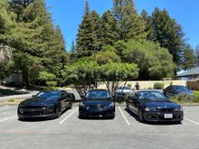 The line up… black is beautiful 😈