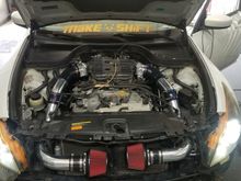 Michael Upton’s 3” intakes with Apexi filters 